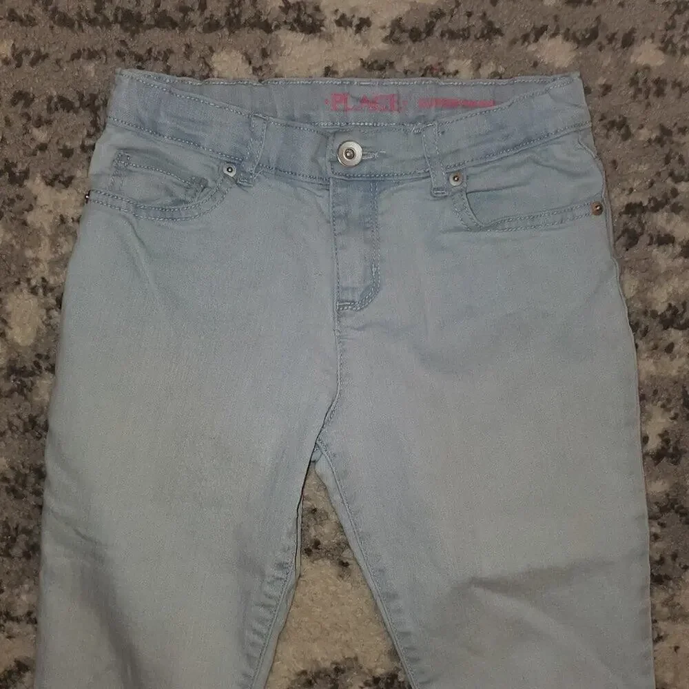 Cat & Jack / Children's Place Blue Shades Jeans || sz 12 EUC